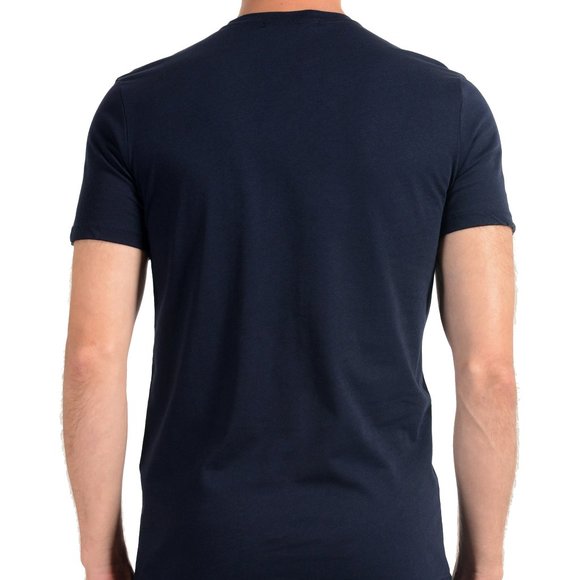 Roberto Cavalli Navy Blue Cotton Dress Formal Shirt